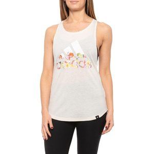 Adidas Women's Floral Essential Tan Top